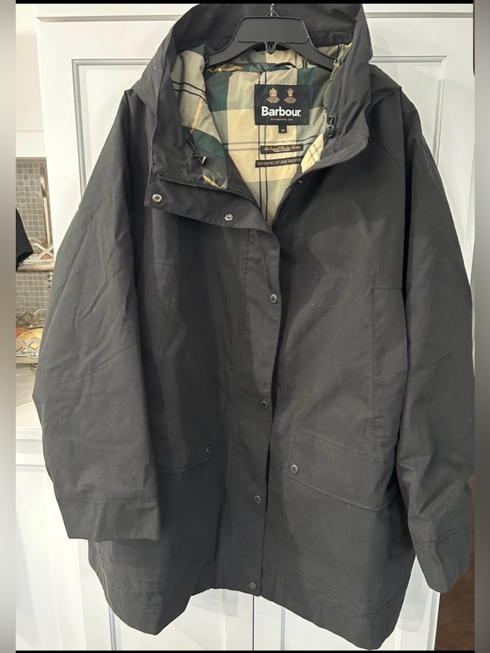 Barbour NEW Size 10 Winter Beadnell Waterproof jacket $440 MSRP
